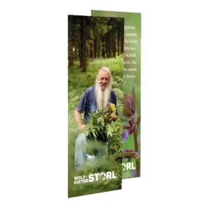 Lesezeichen Kraeuter des Waldes