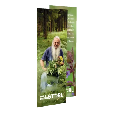 Lesezeichen Kraeuter des Waldes