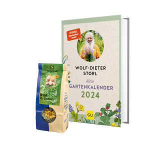 Gartenkalener 2024 plus WildKräuter Tee Bundle