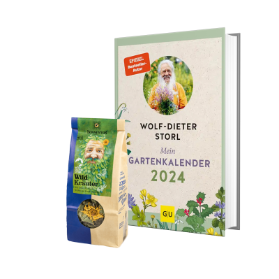 Gartenkalener 2024 plus WildKräuter Tee Bundle