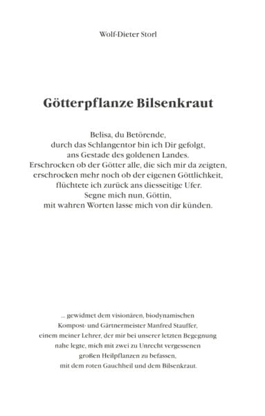 Götterpflanze Bilsenkraut Leseprobe3