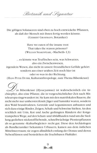 Götterpflanze Bilsenkraut Leseprobe9