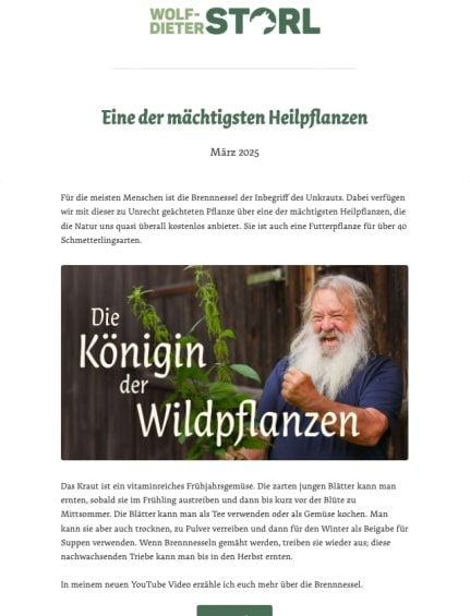 Eine der mächtigsten Heilpflanzen